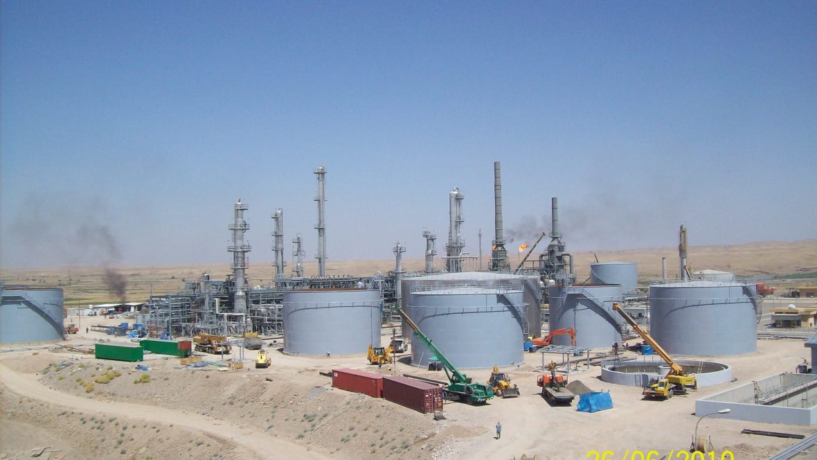 KAR GRUP ERBİL REFINERY 17 PIECES TANKS CONSTRUCTION ERBİL-IRAQ 2010