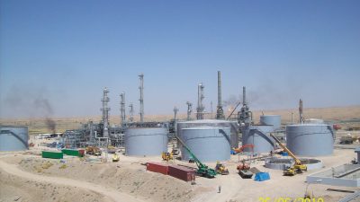 KAR GRUP ERBİL REFINERY 17 PIECES TANKS CONSTRUCTION ERBİL-IRAQ 2010