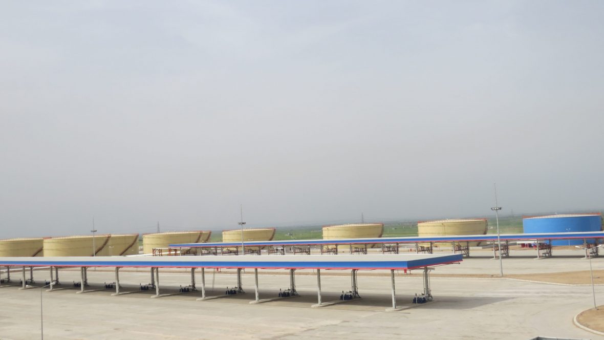 MİHTAP & ACSENT FILLING AND DISCHARGING FACILITY WITH 190.000 M3 CAPACITY ERBİL-IRAK 2013