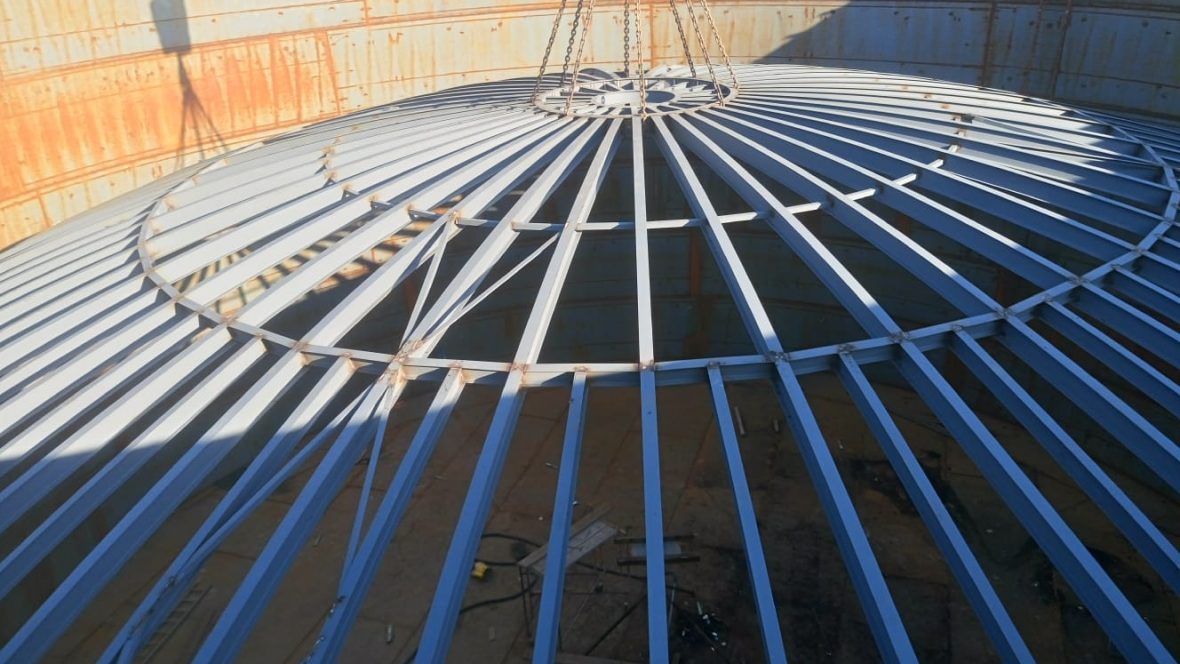 KAR GRUP FIRE-PROTECTION WATER TANK CONSTRUCTION ERBİL IRAQ 2018