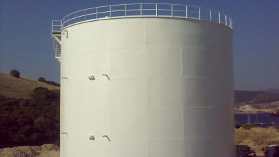 POAŞ ALİAĞA 3.500 M3 FIRE-PROTECTION WATER TANK ALİAĞA-İZMİR 2010