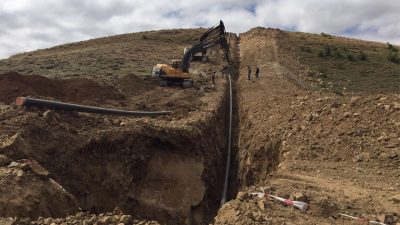 BOTAŞ-KELKİT 29.5 KM NATURAL GAS PIPELINE CONSTRUCTION GÜMÜŞHANE 2017